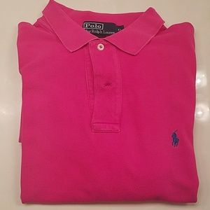 Polo Shirt - Hot Pink XL